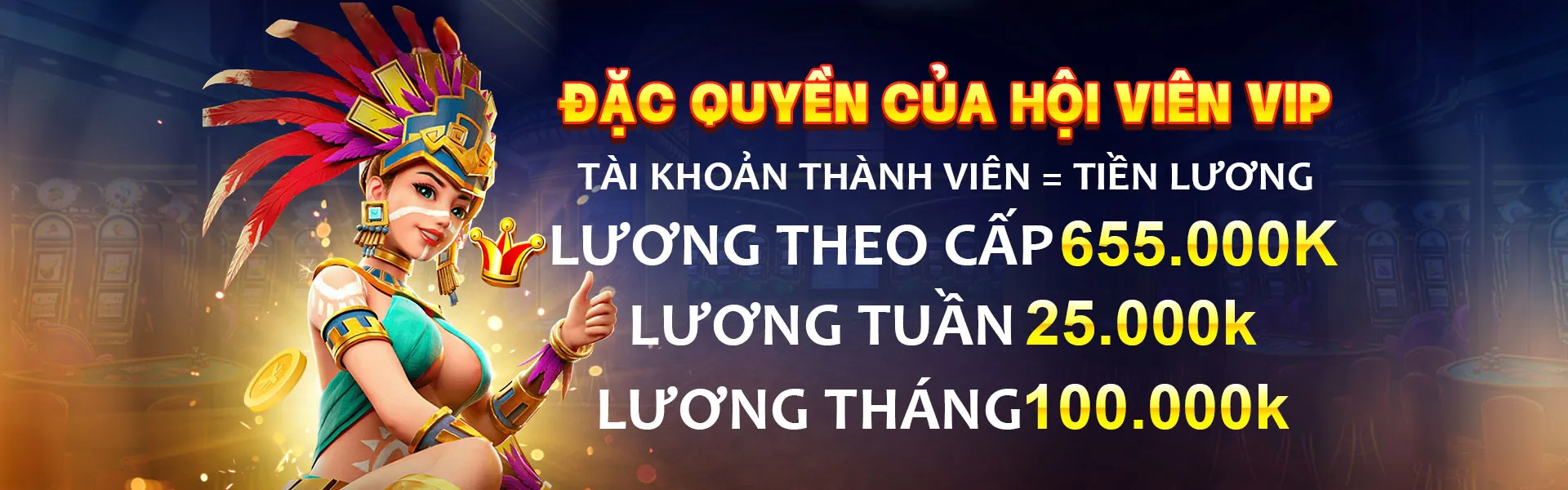 Huy hiệu VIP Bạch Kim